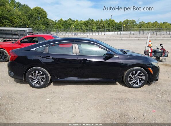 19XFC2F70GE071864 2016 HONDA CIVIC Black Вид задньої частини салону