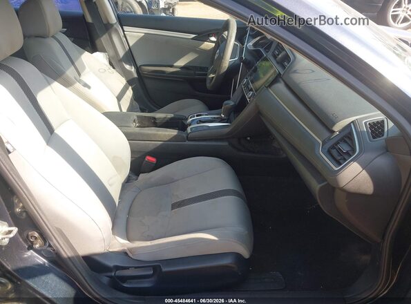 19XFC2F70GE232293 2016 HONDA CIVIC Gray Widok wnętrza z przodu