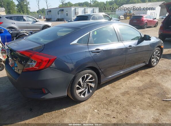 19XFC2F70GE232293 2016 HONDA CIVIC Gray Tył prawy