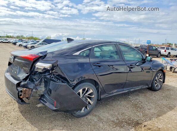 19XFC2F70HE022097 2017 HONDA CIVIC Black Tył prawy