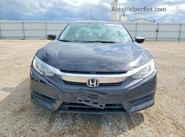 19XFC2F70HE022097 2017 HONDA CIVIC Black Widok z przodu