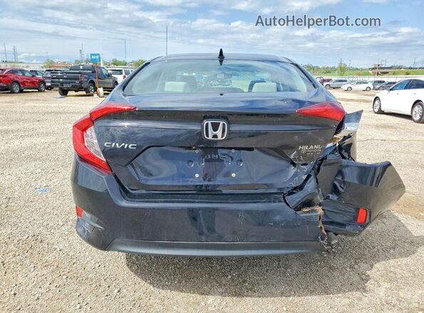 19XFC2F70HE022097 2017 HONDA CIVIC Black Widok z tyłu