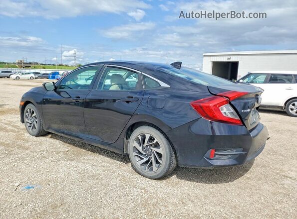 19XFC2F70HE022097 2017 HONDA CIVIC Black Tył lewy