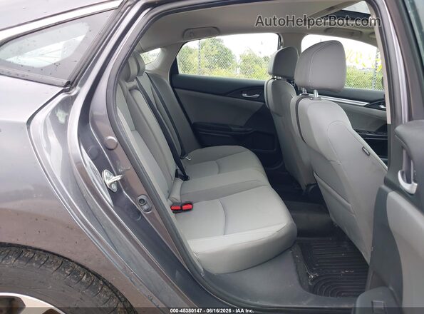 19XFC2F70HE044794 2017 HONDA CIVIC Gray Вид наклейки з VIN-кодом