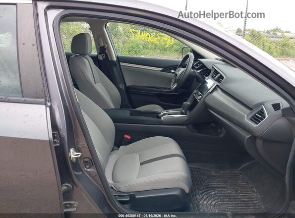 19XFC2F70HE044794 2017 HONDA CIVIC Gray Вид салону спереду