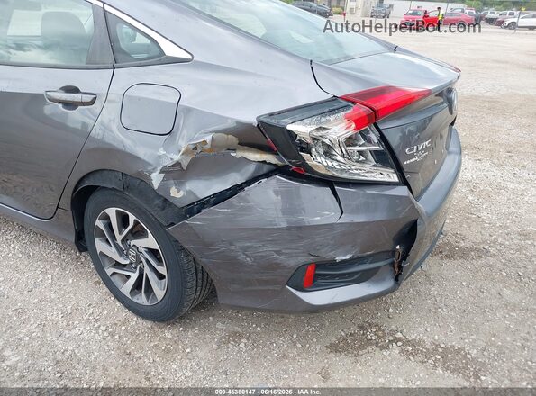 19XFC2F70HE044794 2017 HONDA CIVIC Gray Вид спереду
