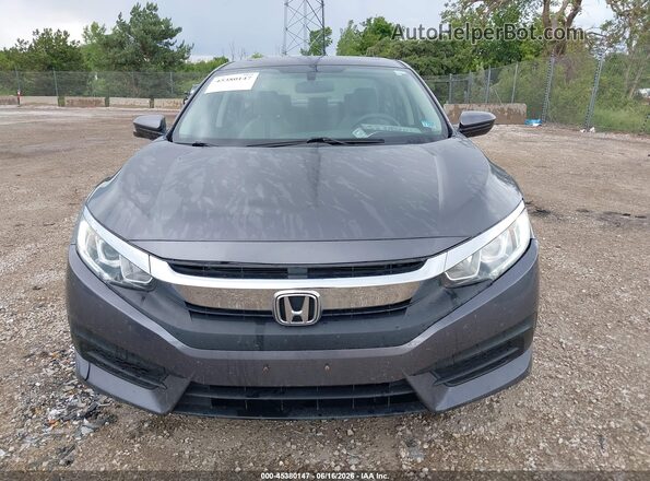 19XFC2F70HE044794 2017 HONDA CIVIC Gray Вид щитка приладів