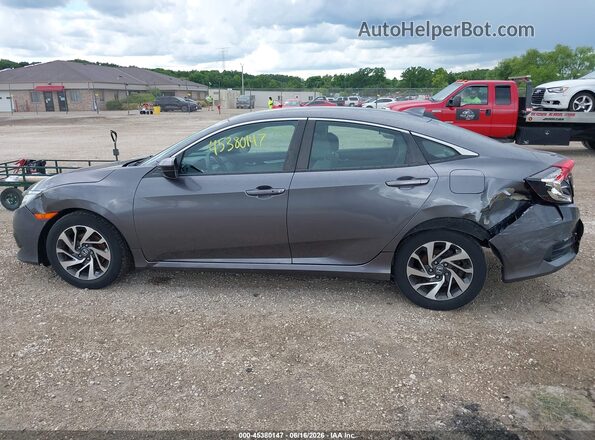 19XFC2F70HE044794 2017 HONDA CIVIC Gray Панорамний вид салону 360°