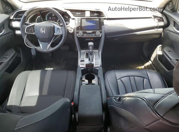 19XFC2F70HE059876 2017 HONDA CIVIC Charcoal Вид панелі приладів