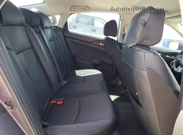 19XFC2F70HE059876 2017 HONDA CIVIC Charcoal Вид задніх сидінь