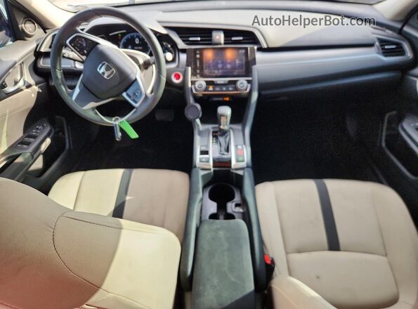 19XFC2F70HE079299 2017 HONDA CIVIC White Vista del salpicadero