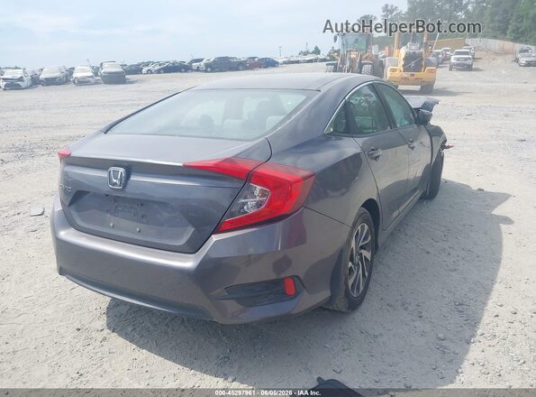 19XFC2F71GE002309 2016 HONDA CIVIC Gray Հետևի աջ