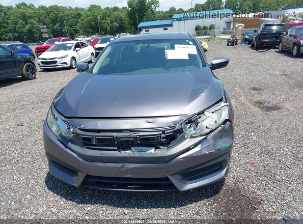 19XFC2F71GE071341 2016 HONDA CIVIC Black Vista del cuadro de instrumentos