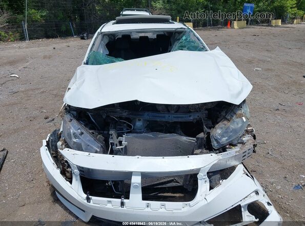 19XFC2F71GE075616 2016 HONDA CIVIC White Widok zestawu wskaźników