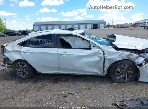 19XFC2F71GE075616 2016 HONDA CIVIC White Widok wnętrza z tyłu