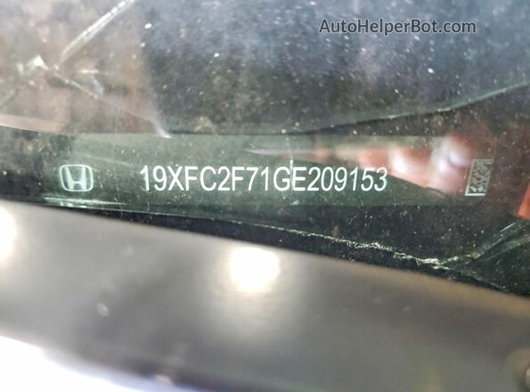 19XFC2F71GE209153 2016 HONDA CIVIC White ძრავის განყოფილების ხედი