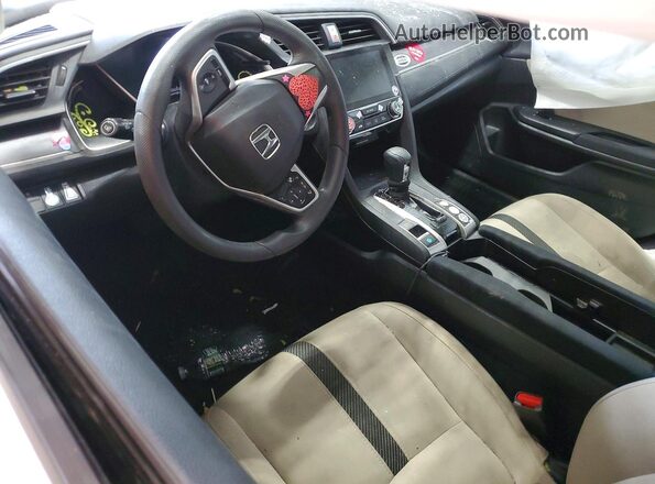 19XFC2F71GE209153 2016 HONDA CIVIC White წინა პანელის ხედი
