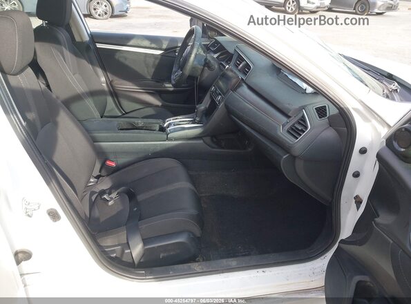 19XFC2F71GE246753 2016 HONDA CIVIC White წინა სალონის ხედი