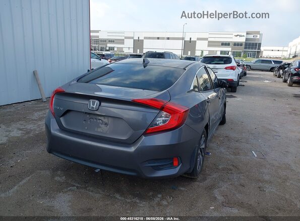19XFC2F71HE054931 2017 HONDA CIVIC Gray უკანა მარჯვენა