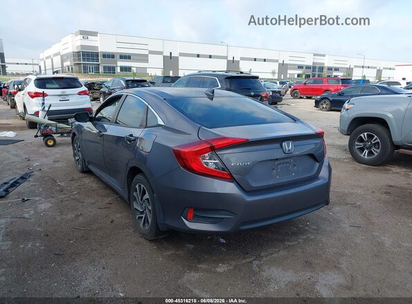 19XFC2F71HE054931 2017 HONDA CIVIC Gray უკანა მარცხენა