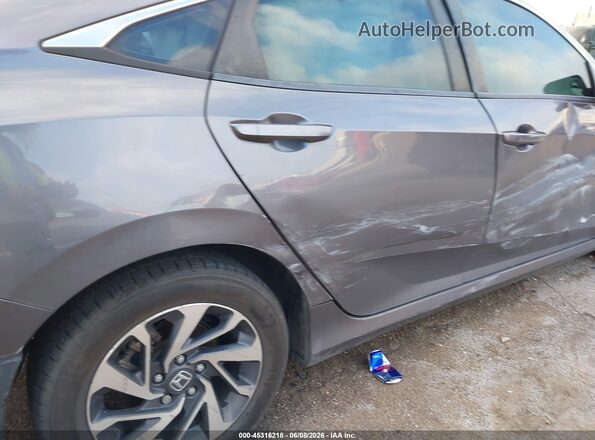 19XFC2F71HE054931 2017 HONDA CIVIC Gray წინა ხედი