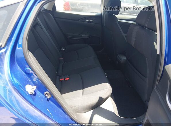 19XFC2F71HE055674 2017 HONDA CIVIC Blue VIN კოდის სტიკერის ხედი