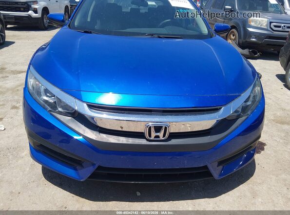 19XFC2F71HE055674 2017 HONDA CIVIC Blue წინა ხედი