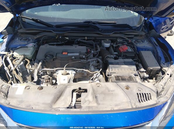 19XFC2F71HE055674 2017 HONDA CIVIC Blue უკანა ხედი