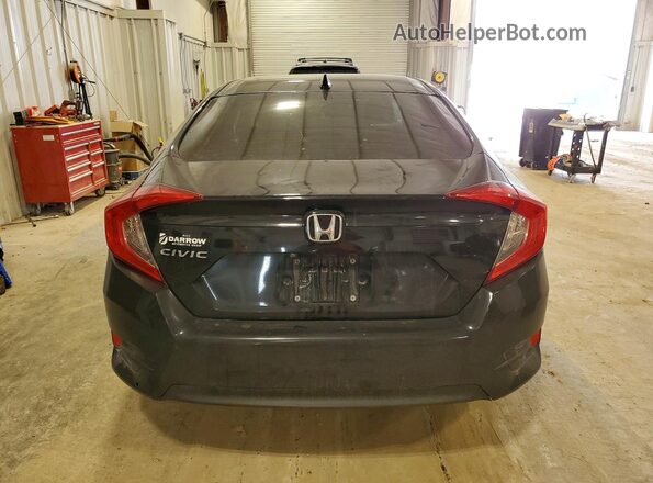 19XFC2F71HE079330 2017 HONDA CIVIC Black Вид ззаду