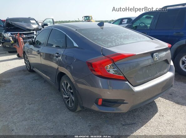 19XFC2F71JE007999 2018 HONDA CIVIC Gray უკანა მარცხენა