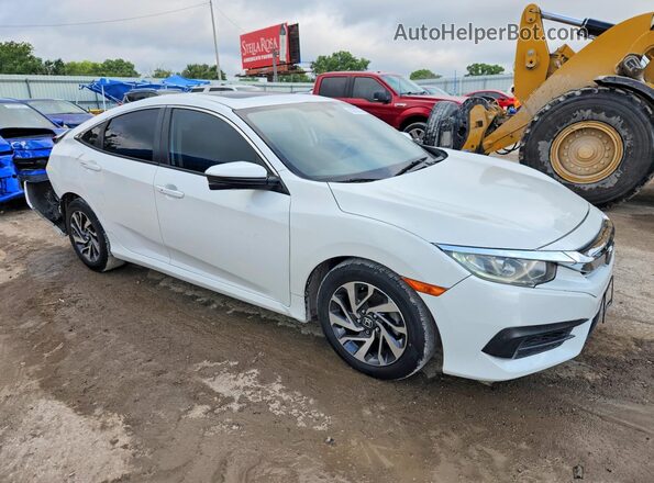 19XFC2F71JE039089 2018 HONDA CIVIC White Delantero derecho