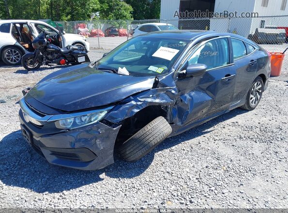 19XFC2F71JE203084 2018 HONDA CIVIC Blue Передня ліва чверть