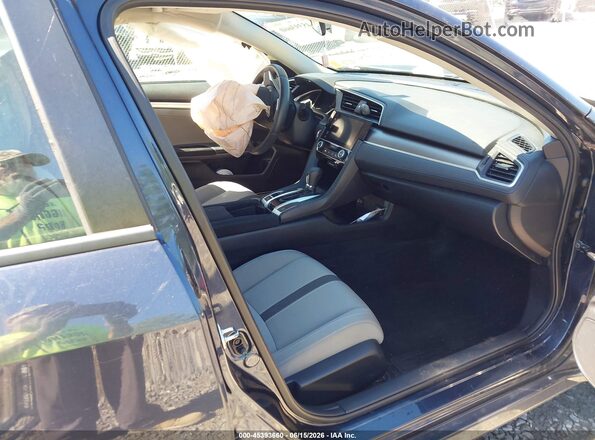 19XFC2F71JE203084 2018 HONDA CIVIC Blue Вид салону спереду