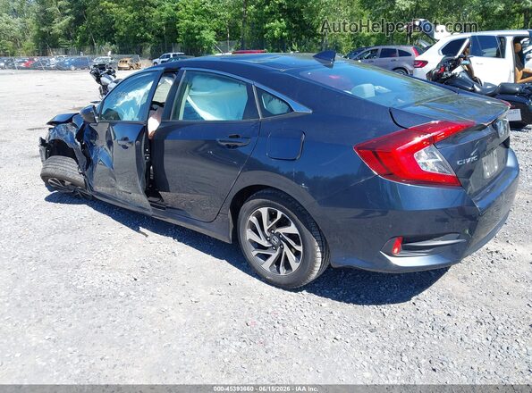 19XFC2F71JE203084 2018 HONDA CIVIC Blue Задня ліва чверть