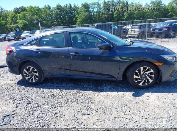 19XFC2F71JE203084 2018 HONDA CIVIC Blue Вид задньої частини салону