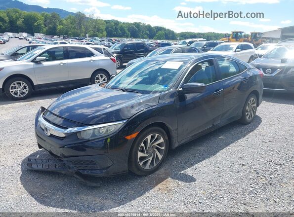 19XFC2F72GE001802 2016 HONDA CIVIC Black Przód lewy