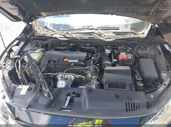 19XFC2F72GE001802 2016 HONDA CIVIC Black Widok z tyłu