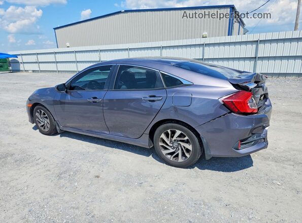 19XFC2F72GE028613 2016 HONDA CIVIC Gray Հետևի ձախ