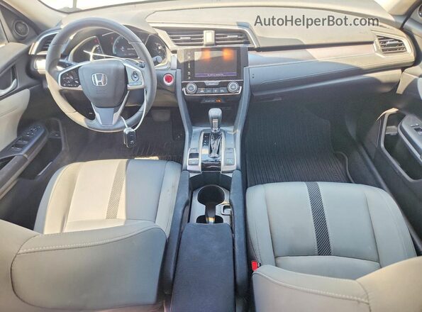 19XFC2F72GE028613 2016 HONDA CIVIC Gray Առջևի վահանակի տեսք