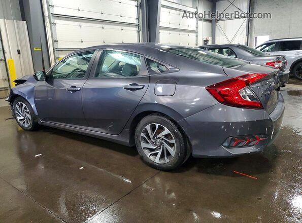 19XFC2F72GE074555 2016 HONDA CIVIC Gray Rear left