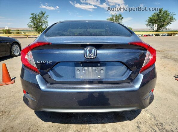 19XFC2F72GE083174 2016 HONDA CIVIC Gray Vista trasera