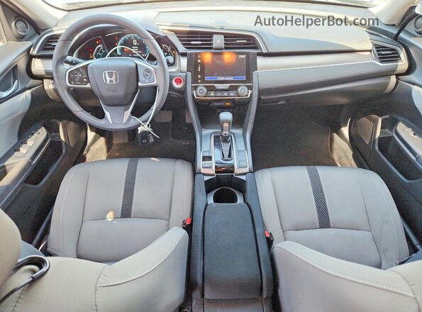 19XFC2F72GE083174 2016 HONDA CIVIC Gray Vista del salpicadero