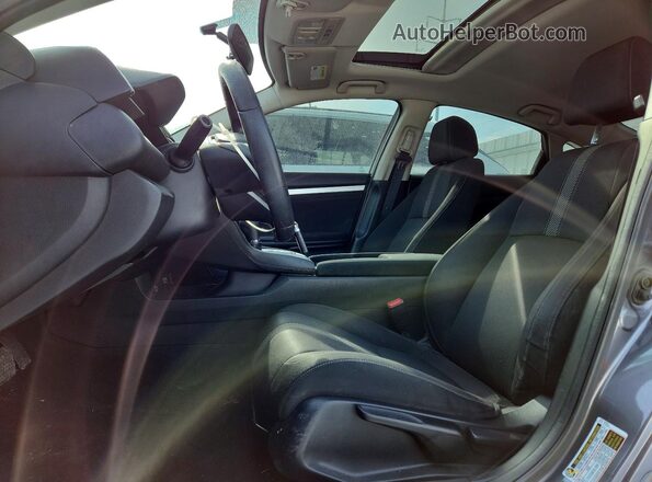 19XFC2F72GE088505 2016 HONDA CIVIC Gray Vista interior delantera