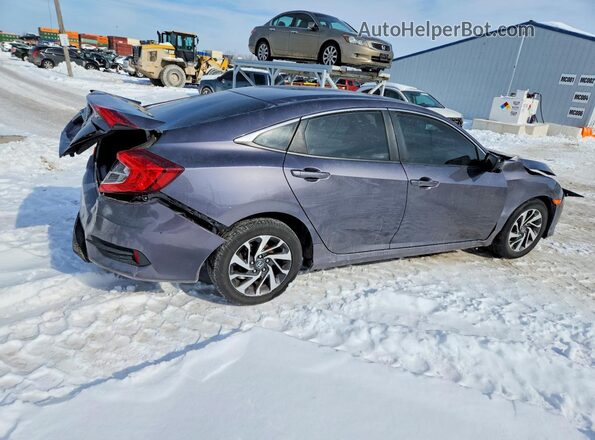 19XFC2F72GE088505 2016 HONDA CIVIC Gray Trasero derecho