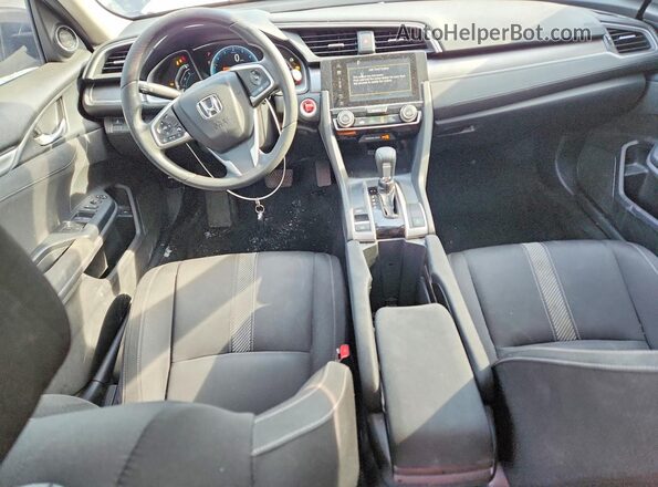 19XFC2F72GE088505 2016 HONDA CIVIC Gray Vista del salpicadero
