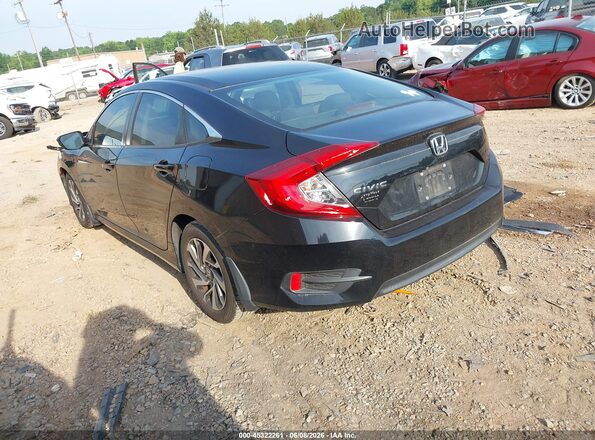 19XFC2F72GE091954 2016 HONDA CIVIC Black Հետևի ձախ