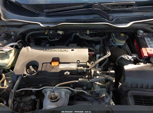 19XFC2F72GE091954 2016 HONDA CIVIC Black Հետևի տեսք