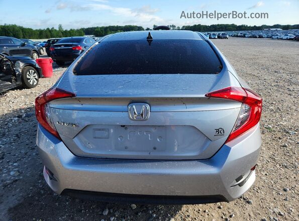 19XFC2F72GE209372 2016 HONDA CIVIC Silver Rear view