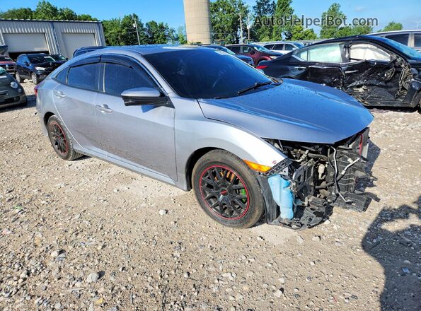 19XFC2F72GE209372 2016 HONDA CIVIC Silver Front right