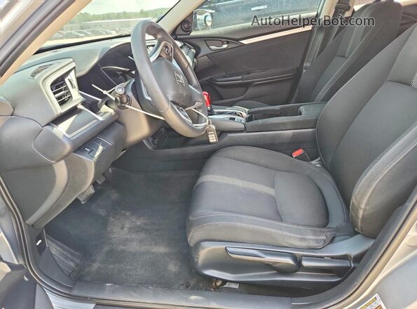 19XFC2F72GE209372 2016 HONDA CIVIC Silver Front interior view